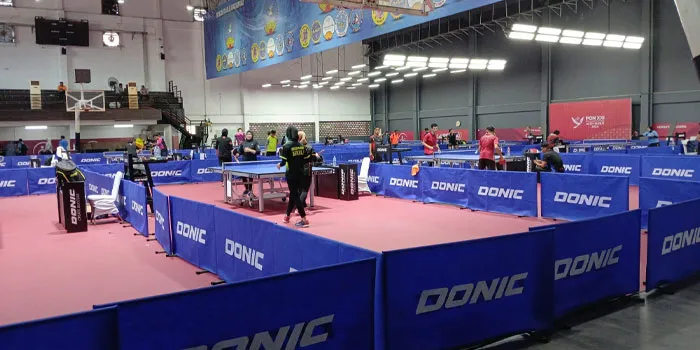 Pertarungan Seru di Tenis Meja - 41 Pasang Ganda Campuran Bertanding