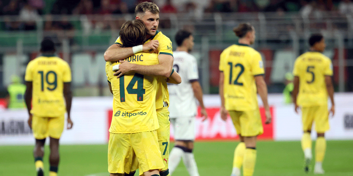 Dua Gol Leao dan Drama VAR Antar Milan Taklukkan Fiorentina dan Rebut Puncak Serie A